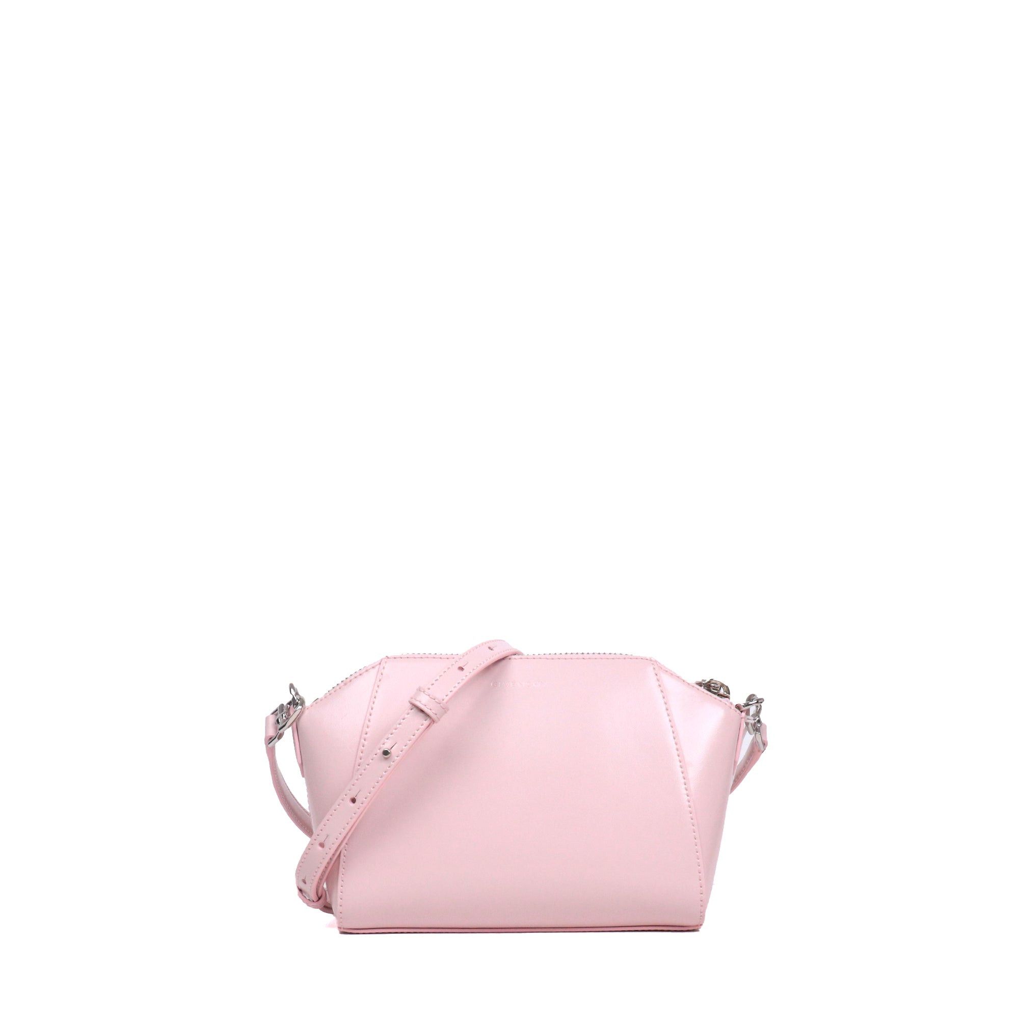 Givenchy GIVENCHY - Givenchy Antigona XS shoulder bag in pale pink smooth leather Size ONE SIZE - 1 Thumbnail