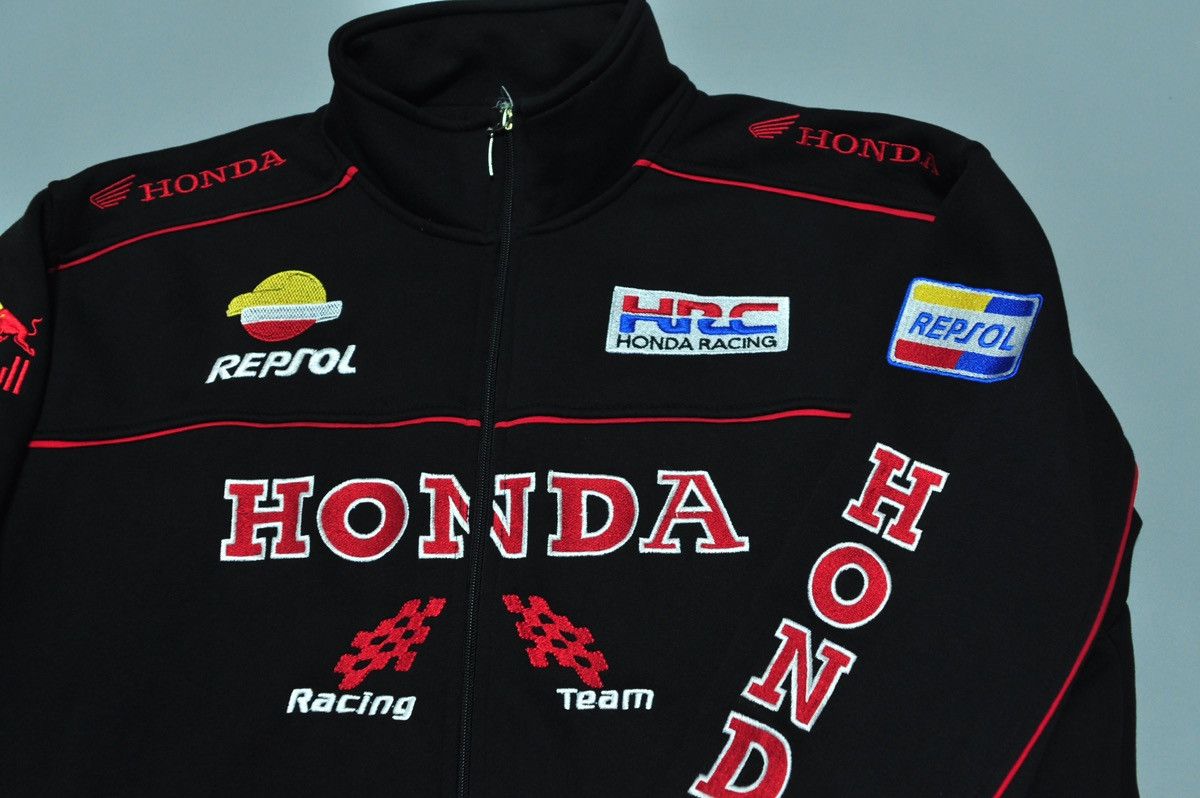 Honda Honda Racing Sweatshirt Zip Jacket Size US XL / EU 56 / 4 - 6 Thumbnail