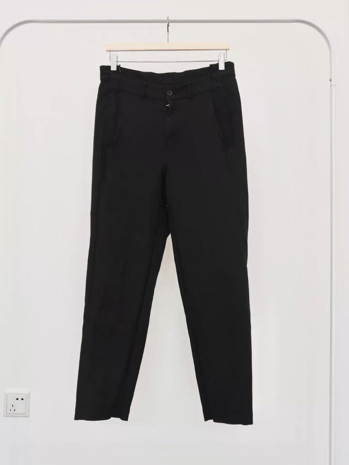 Comme des Garcons Black Sz S Comme Des Garcons Black Straight Lag Trousers-2507 Size US 30 / EU 46 - 7 Thumbnail