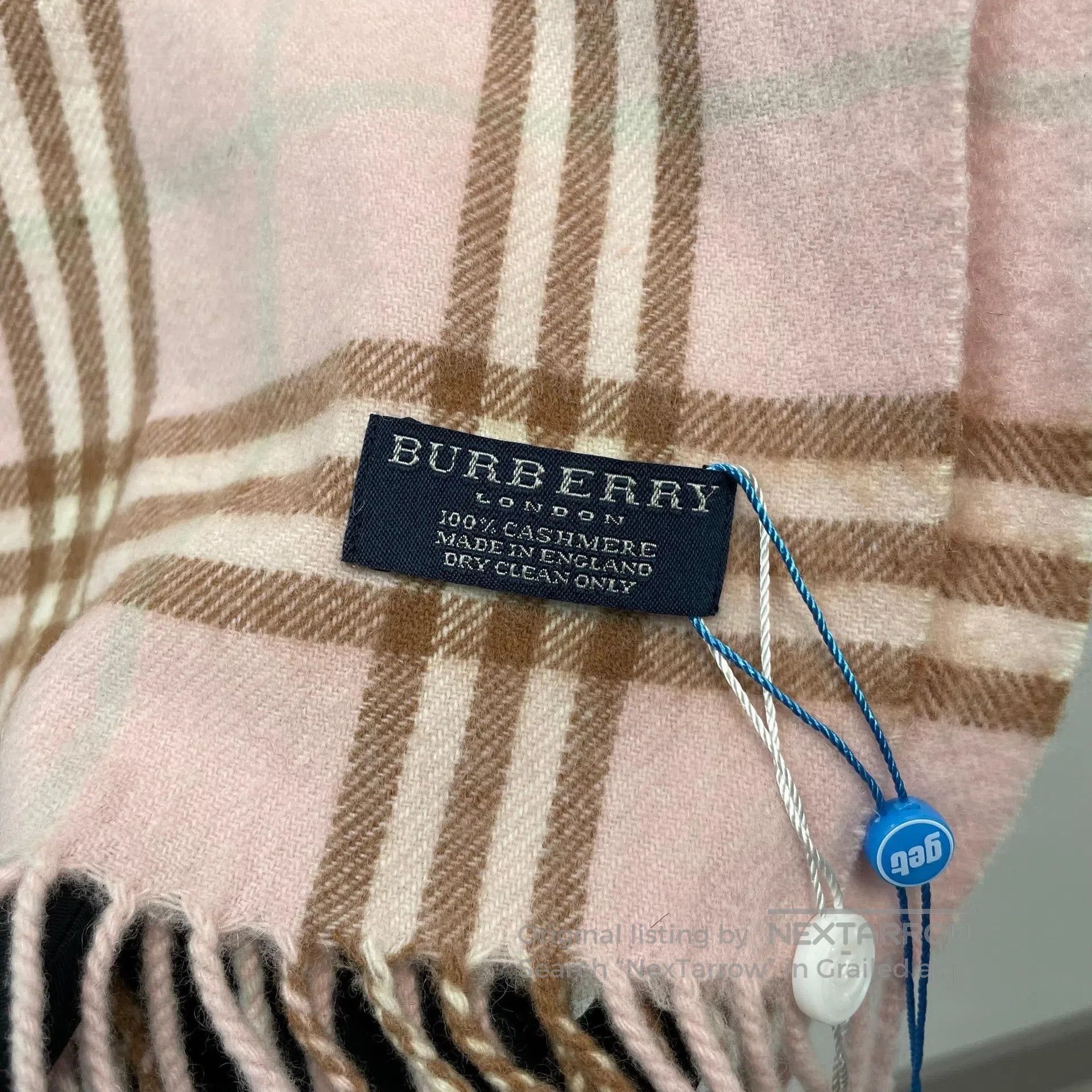 Burberry Burberry Scarf Soft Cherry Blossom Pink| Size ONE SIZE - 6 Thumbnail