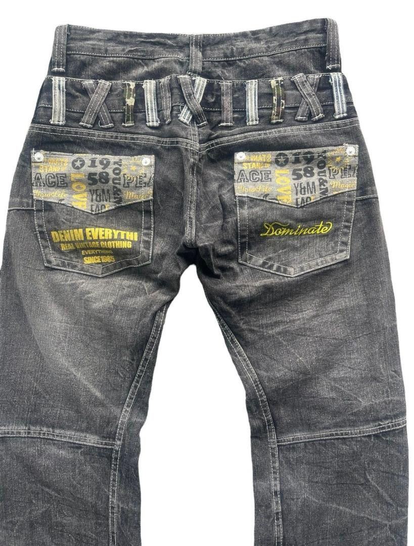 Japanese Brand Dominate Double Waist Streetwear Jeans Size US 30 / EU 46 - 11 Thumbnail