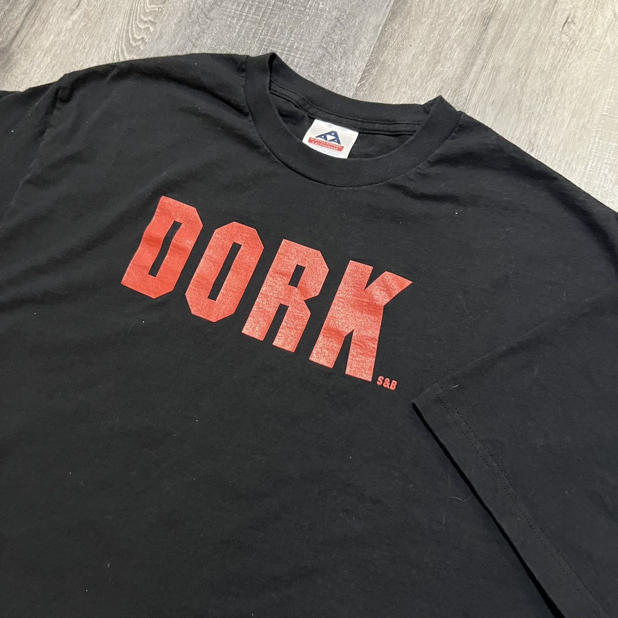 Alstyle × Vintage VTG 90s Dork S&B Skater Parody Skate Tee Y2K VTG Humor Shirt Size US XL / EU 56 / 4 - 2 Thumbnail