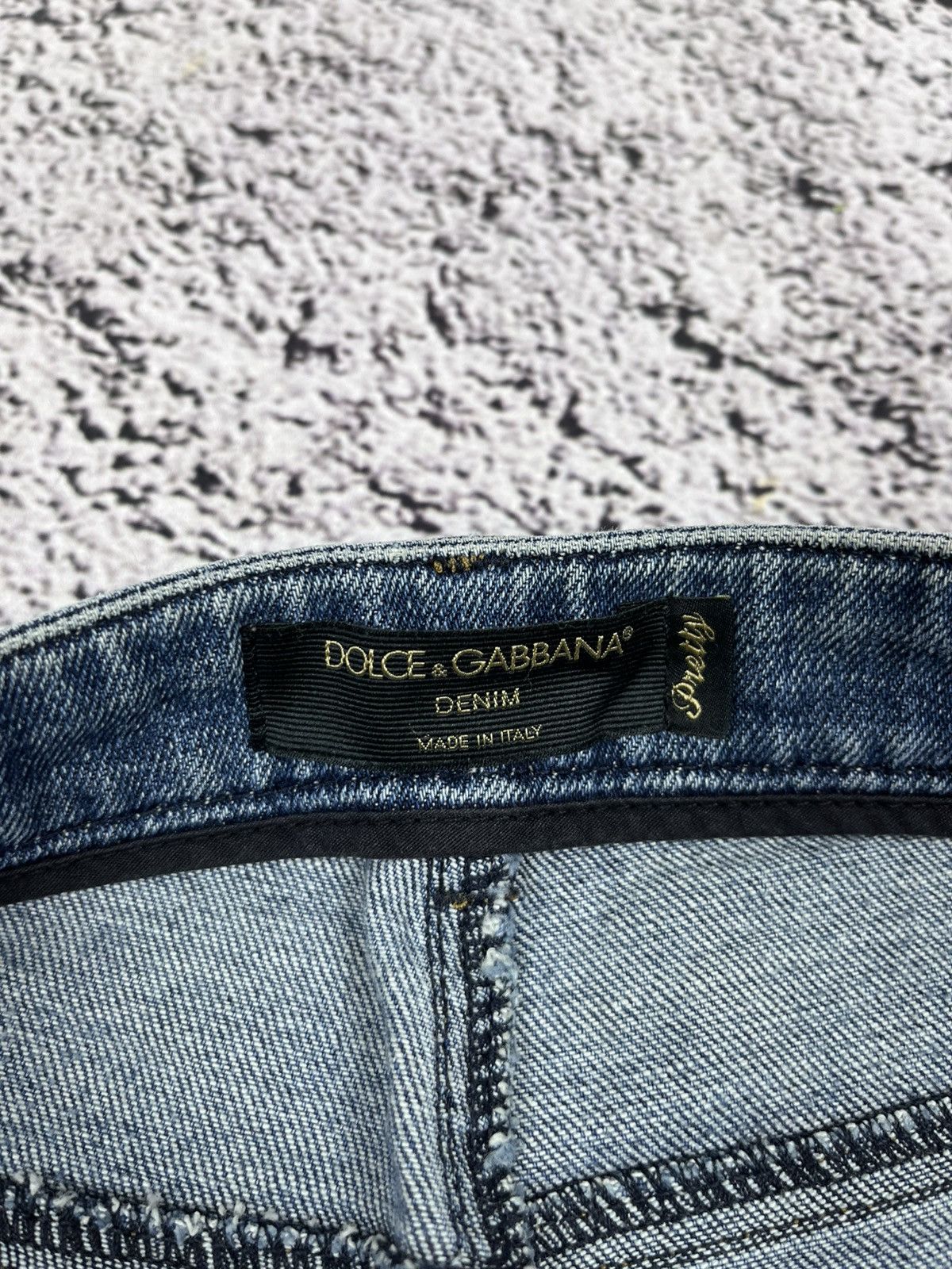 Dolce & Gabbana Dolce & Gabbana Pretty Distressed Ripped Denim Jean Size 27" / US 4 / IT 40 - 13 Thumbnail