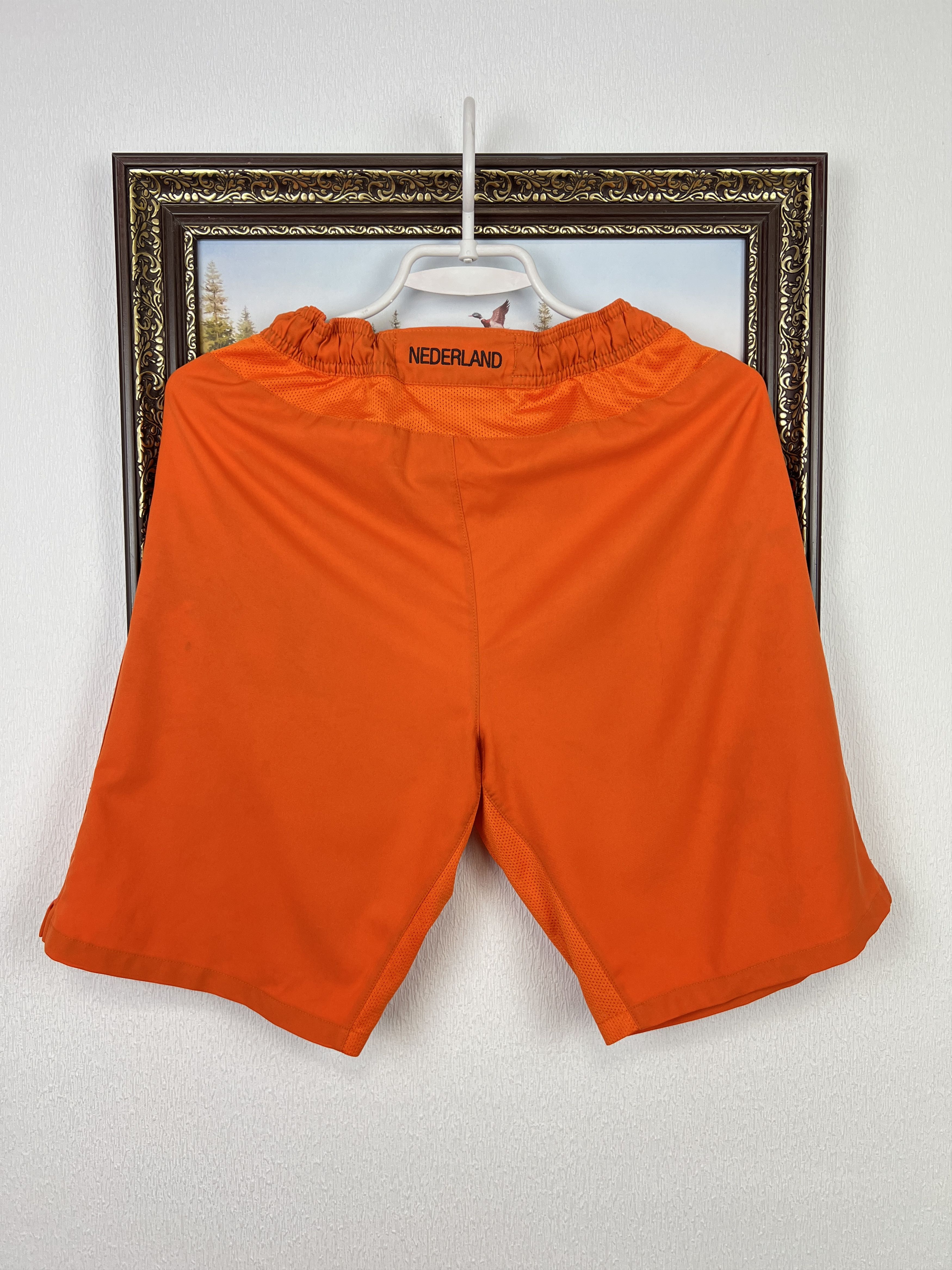 Nike Nike Orange Netherlands Holland Football Shorts S Size US 30 / EU 46 - 13 Thumbnail