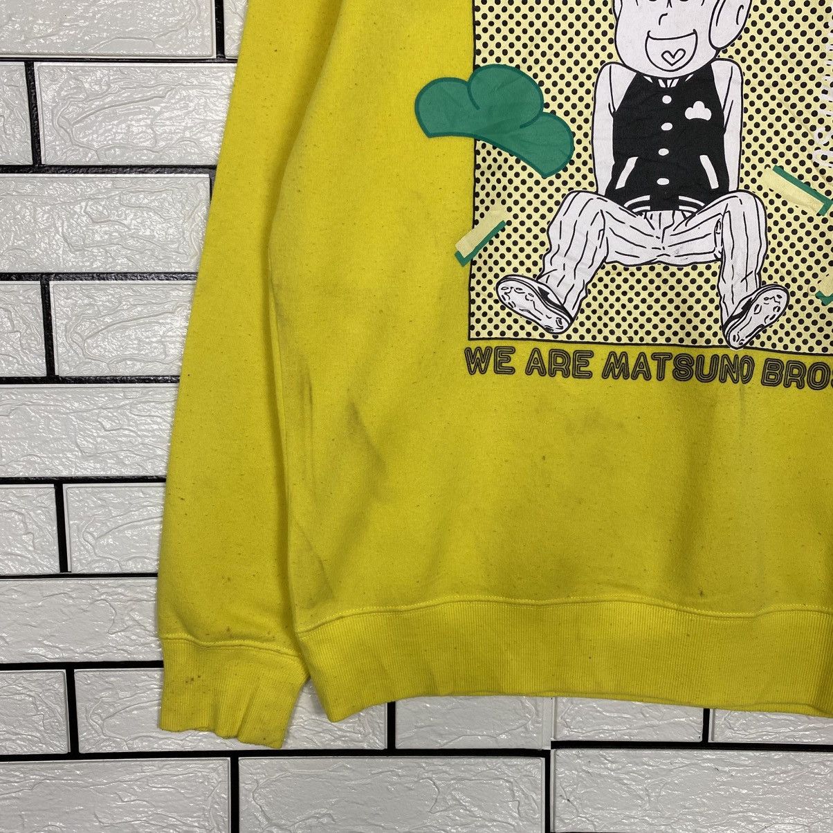 Japanese Brand 📌Vintage Sweatshirt Japan Cartoon Matsuno Bros Big Logo Size US M / EU 48-50 / 2 - 5 Thumbnail
