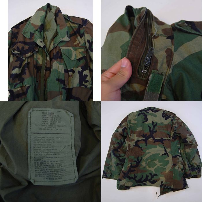 Alpha Industries Vintage 1986 Alpha Industries Woodland Camouflage