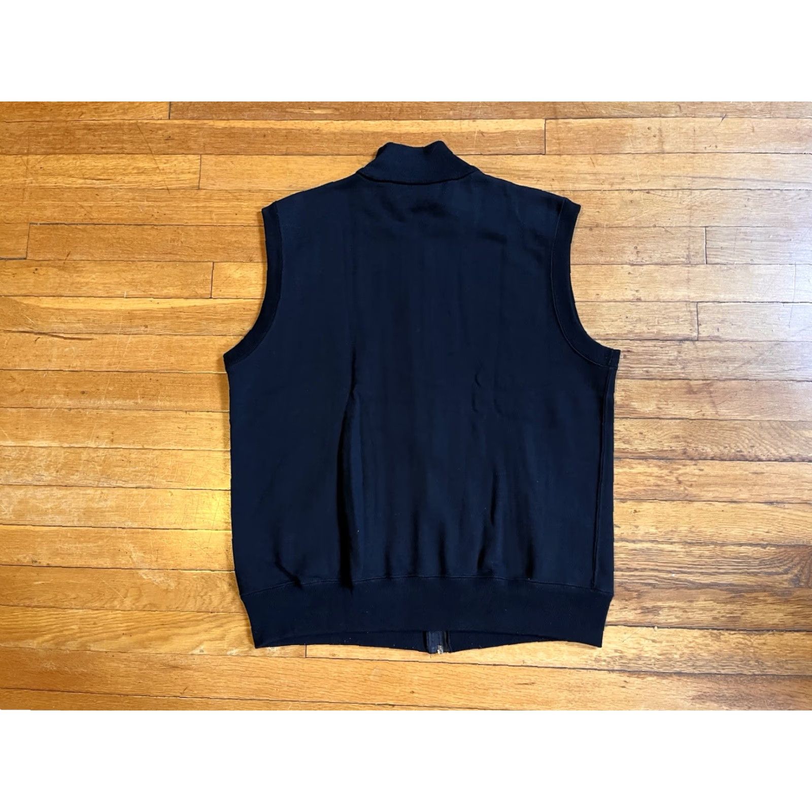 Nike VINTAGE Nike Vest Full Zip Fleece Men’s Large Black 90s Sports Outdoor Casual Size US L / EU 52-54 / 3 - 7 Thumbnail