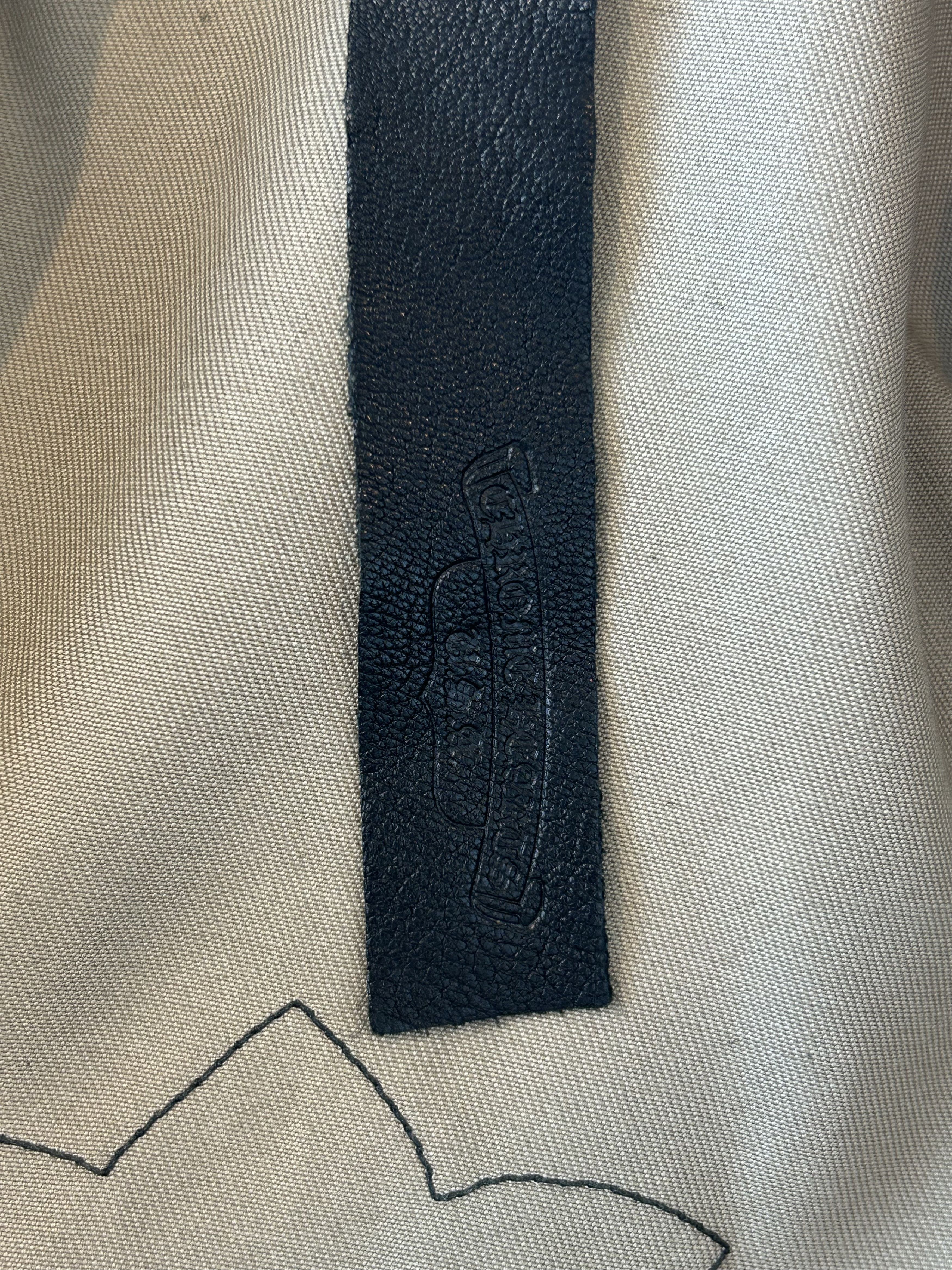 Chrome Hearts Chrome Hearts Tan & Black Cross Patch Work Dog Jacket Size US M / EU 48-50 / 2 - 3 Thumbnail