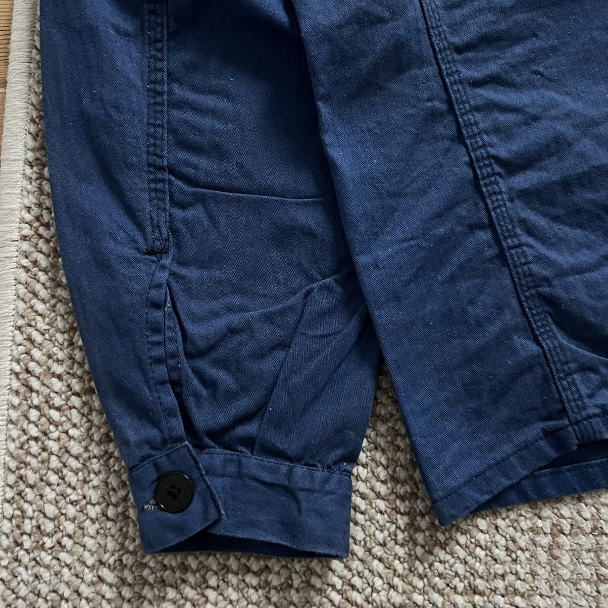 Vintage German herringbone hbt sun faded works vintage jacket Size US L / EU 52-54 / 3 - 10 Thumbnail