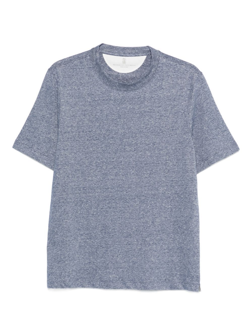 Brunello Cucinelli LINEN BLEND T-SHIRT Size US XXL / EU 58 / 5 - 1 Thumbnail