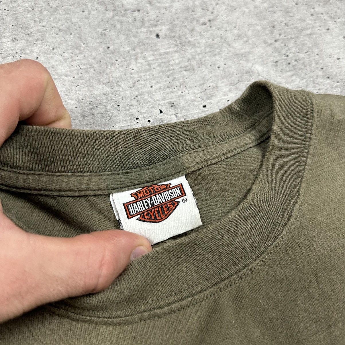 Harley Davidson Harley Davidson T-shirt Green Men’s Size L Size US L / EU 52-54 / 3 - 11 Thumbnail