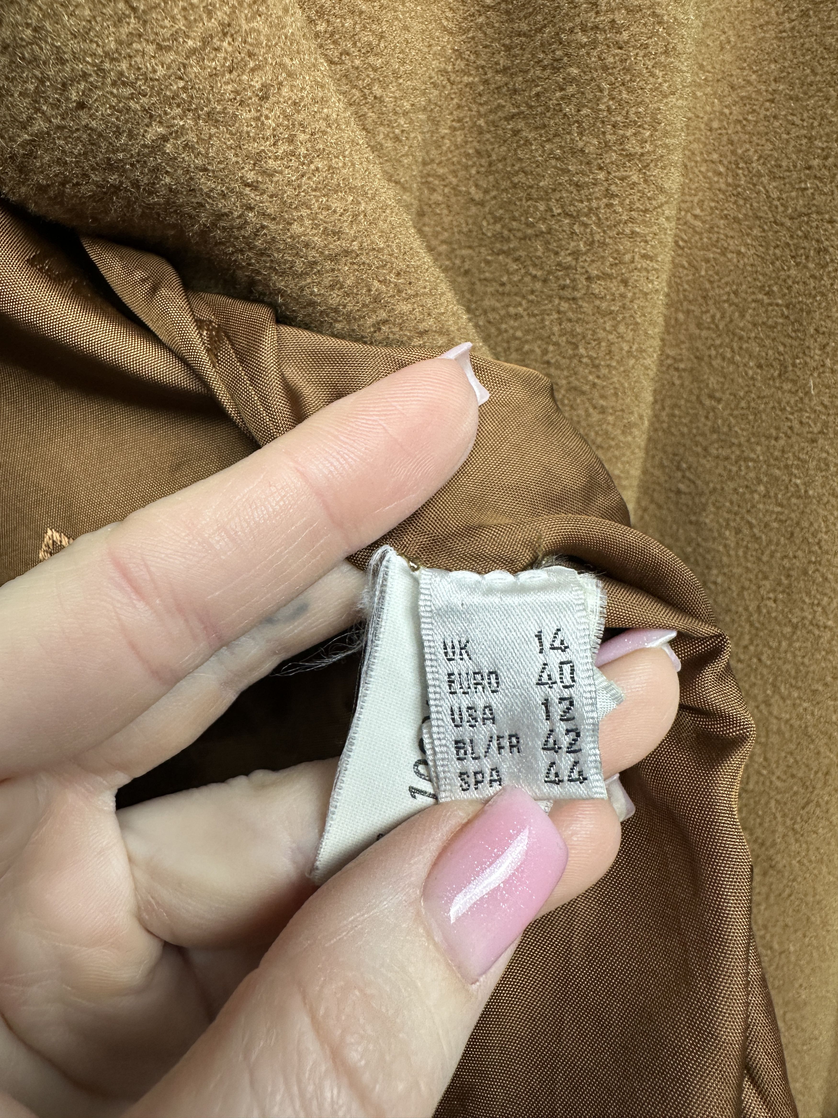 DAKS DAKS Vintage Womens Wool Coat Jacket Size L / US 10 / IT 46 - 10 Thumbnail