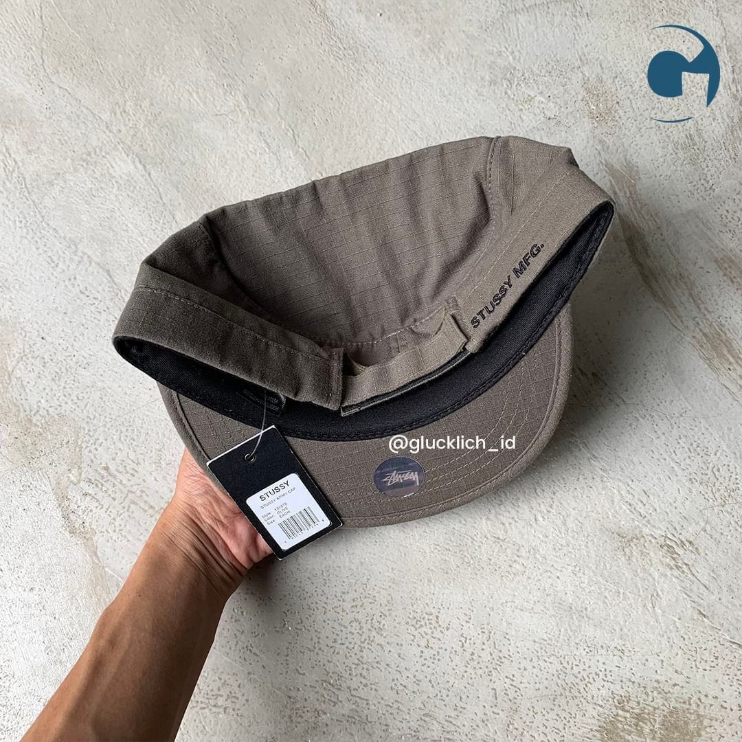 Stussy Stussy, Army Cap in Olive Size ONE SIZE - 3 Thumbnail