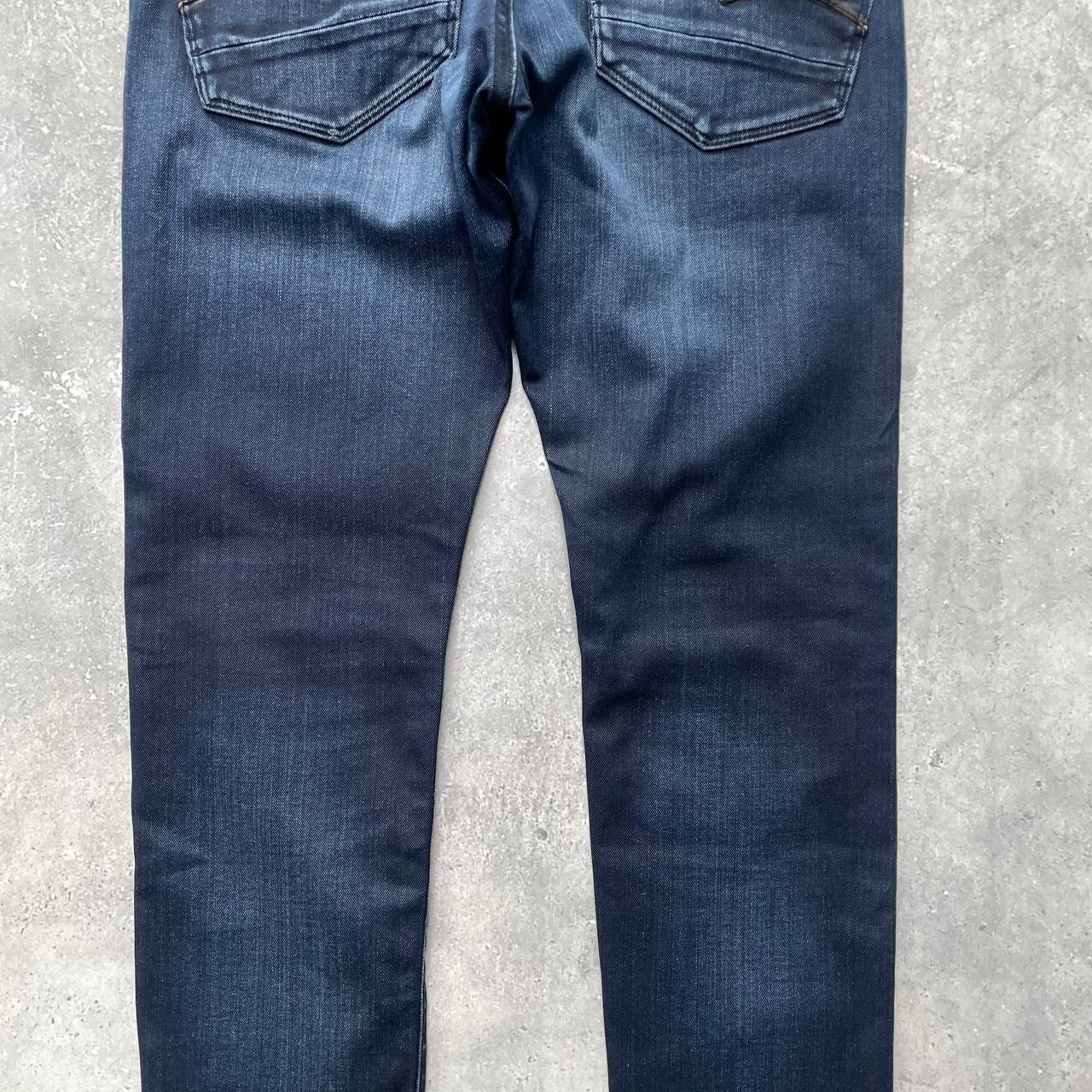 G-Star G-Star Raw Revend Super Slim Stretch Jeans Blue Dark Aged Size US 32 / EU 48 - 21 Thumbnail