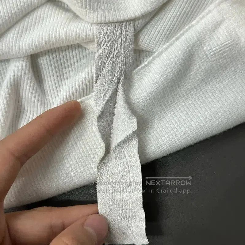 Chrome Hearts Chrome Hearts White Cotton A-Line Skirt XS . Size 22" - 6 Thumbnail