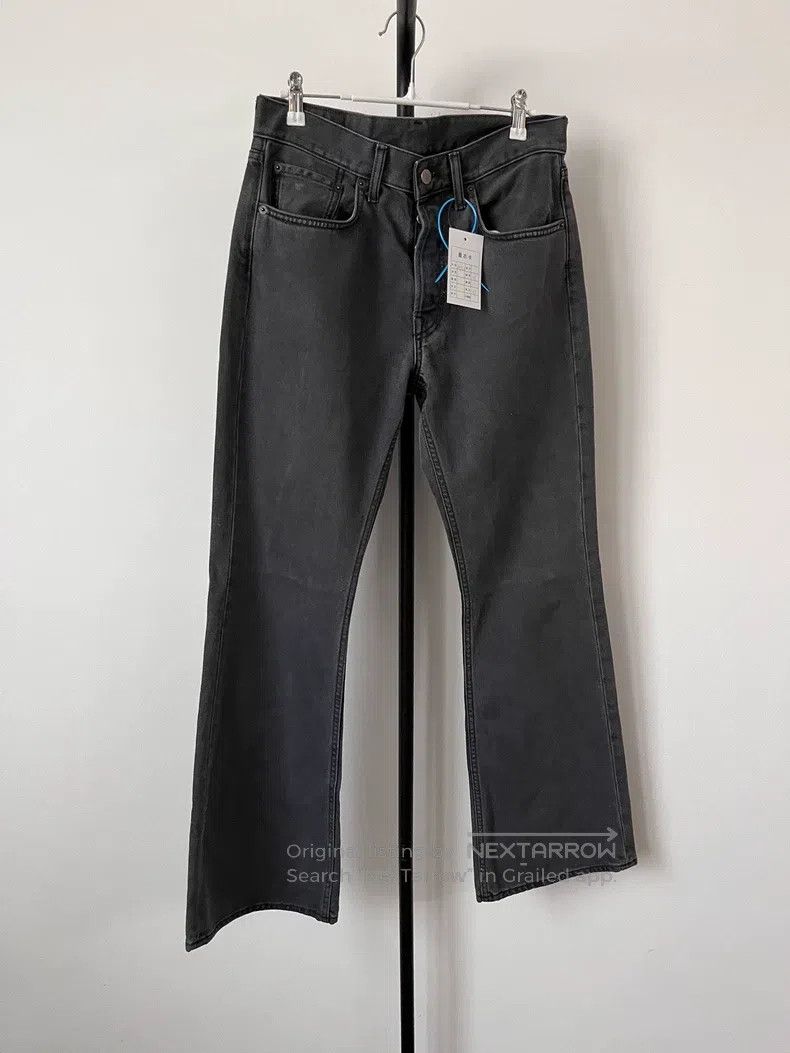 Acne Studios Acne Studios Distressed Faded Mid-Rise Slightly Flared Jea Size US 30 / EU 46 - 1 Thumbnail