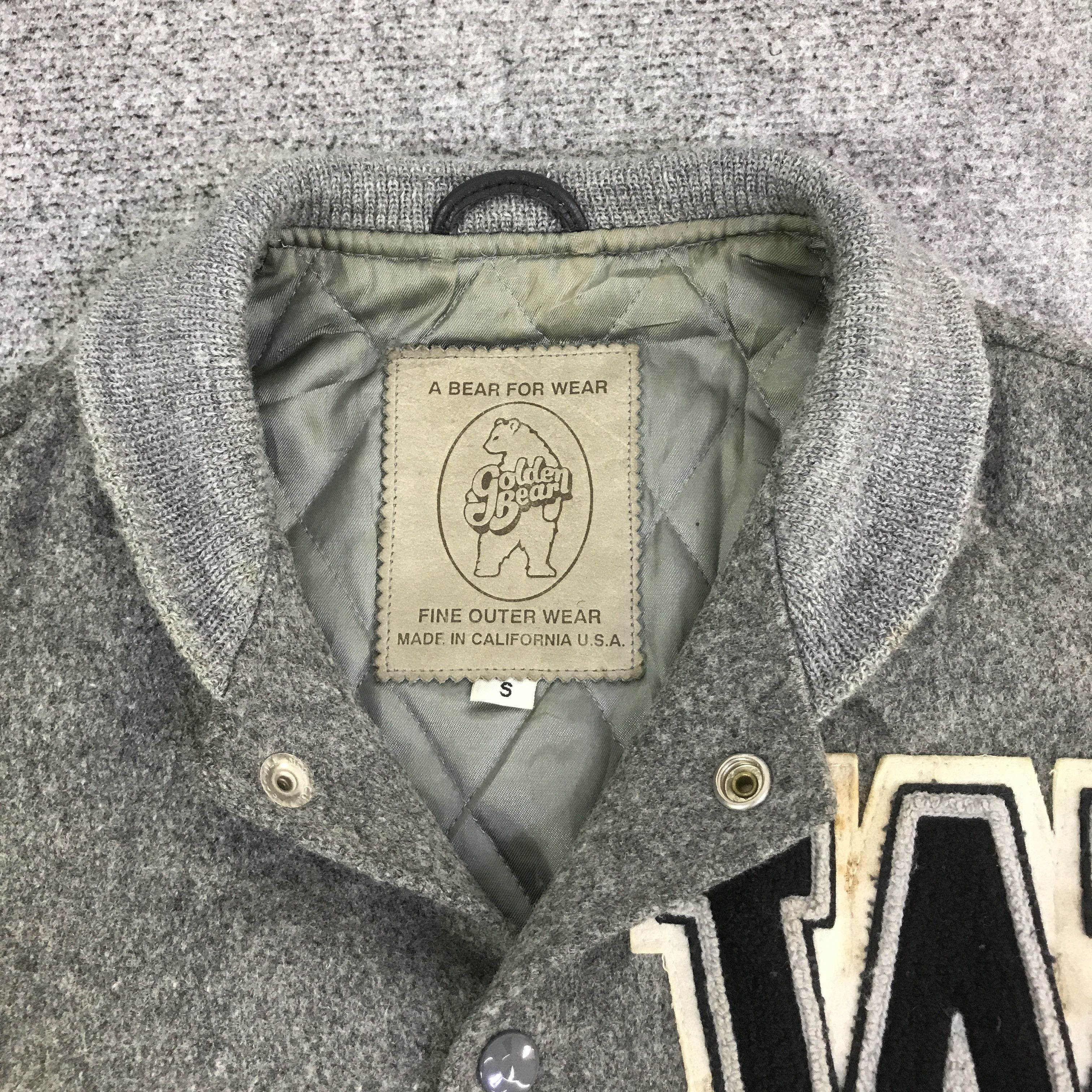 Golden Bear Vtg 80s golden bear varsity jacket K124B5 Size US S / EU 44-46 / 1 - 7 Thumbnail