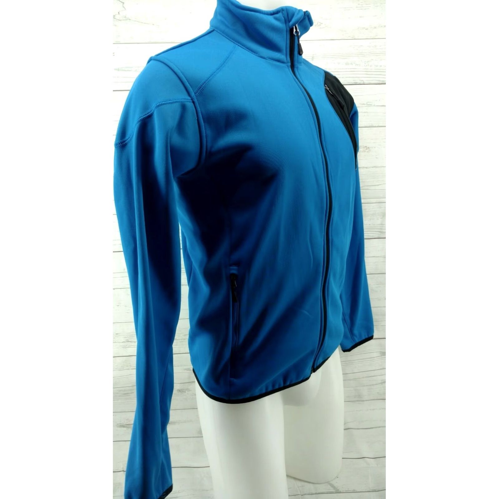 Spyder Spyder Mens Small Blue and Black Jacket Full Zip Polyester Jacket Size US S / EU 44-46 / 1 - 4 Thumbnail