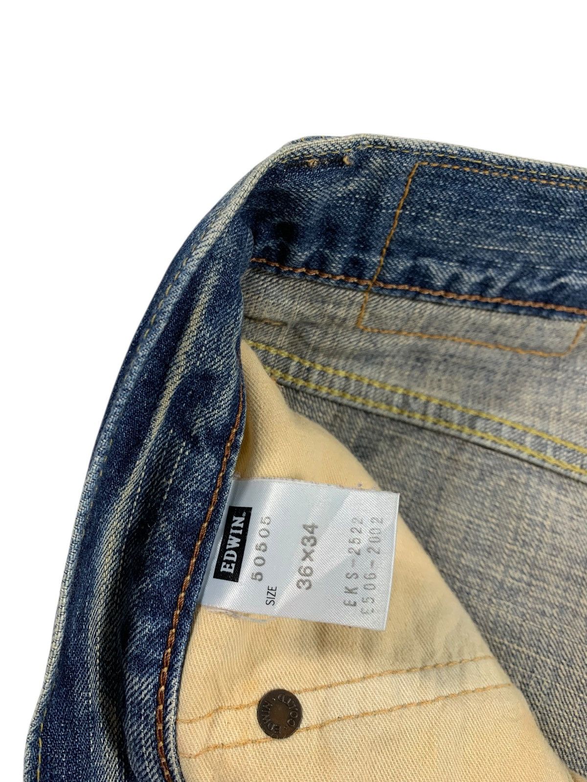 Kapital 36x34 Edwin Rusty Selvedge jeans pants Size US 36 / EU 52 - 13 Thumbnail