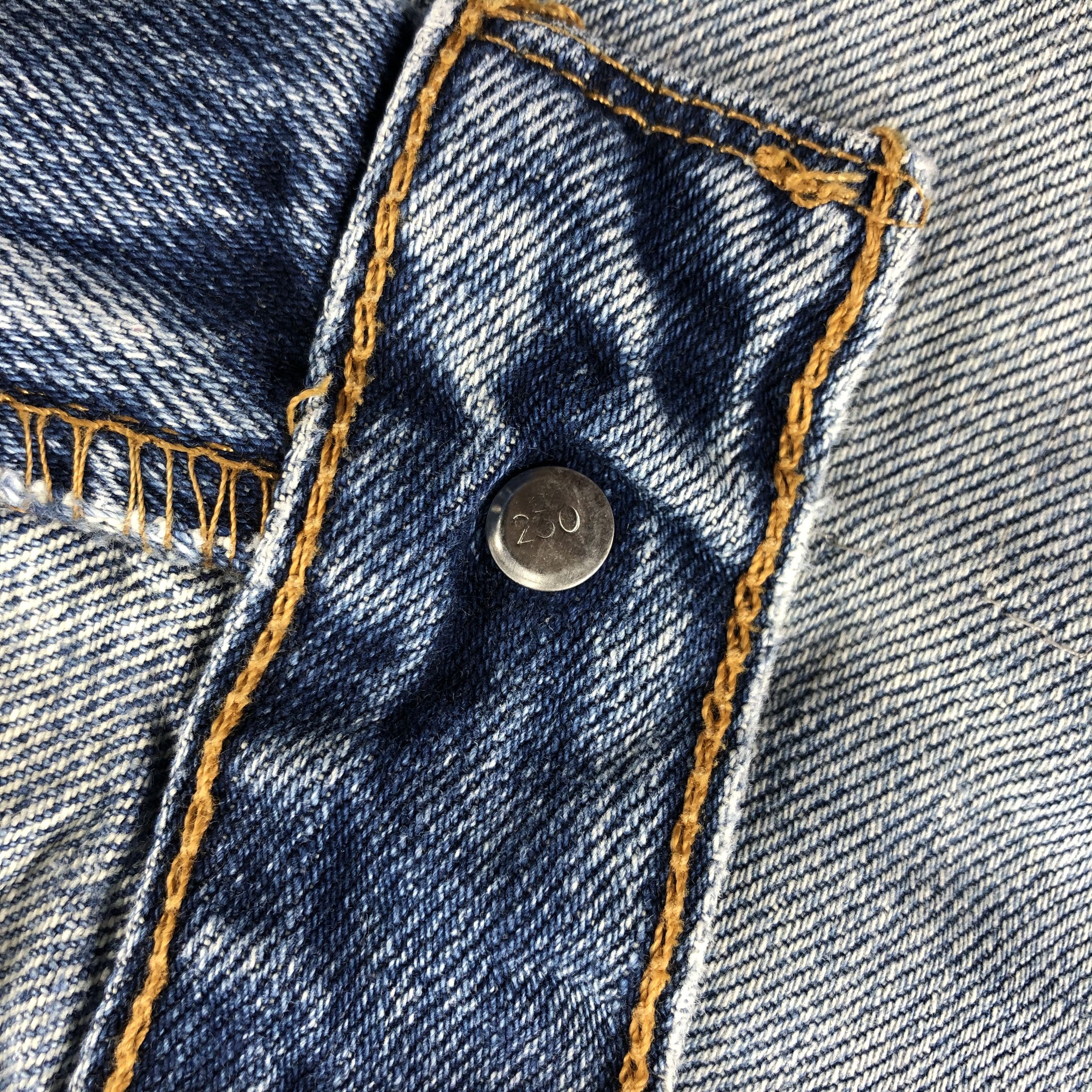 Levi's Vintage Blue Wash Levis 569 Jeans-J2470 Size US 35 - 13 Thumbnail