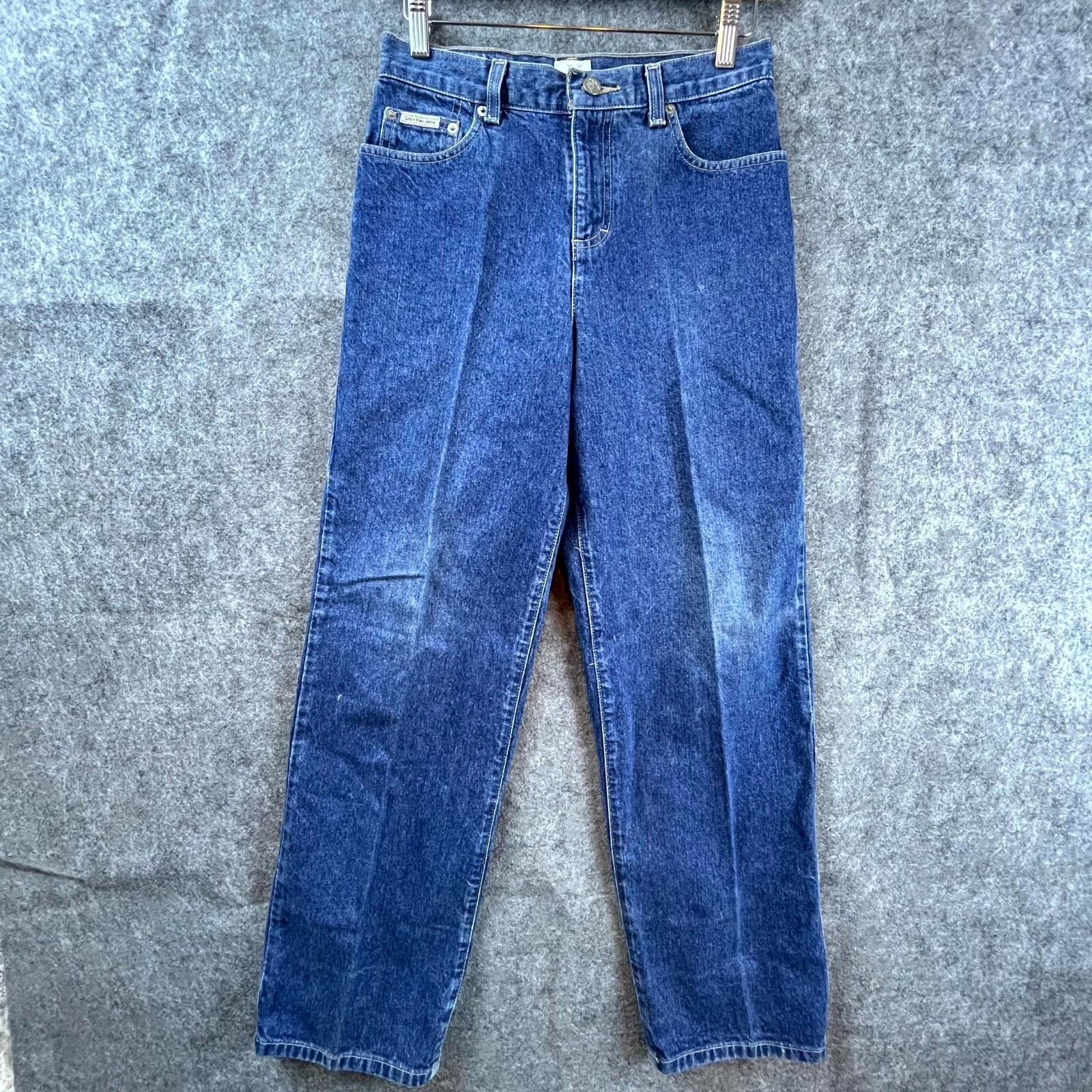 Calvin Klein Vintage Calvin Klein Jeans Womens 14 Indigo Loose Fit 90s 80 Size 36" / US 14 / IT 50 - 1 Thumbnail