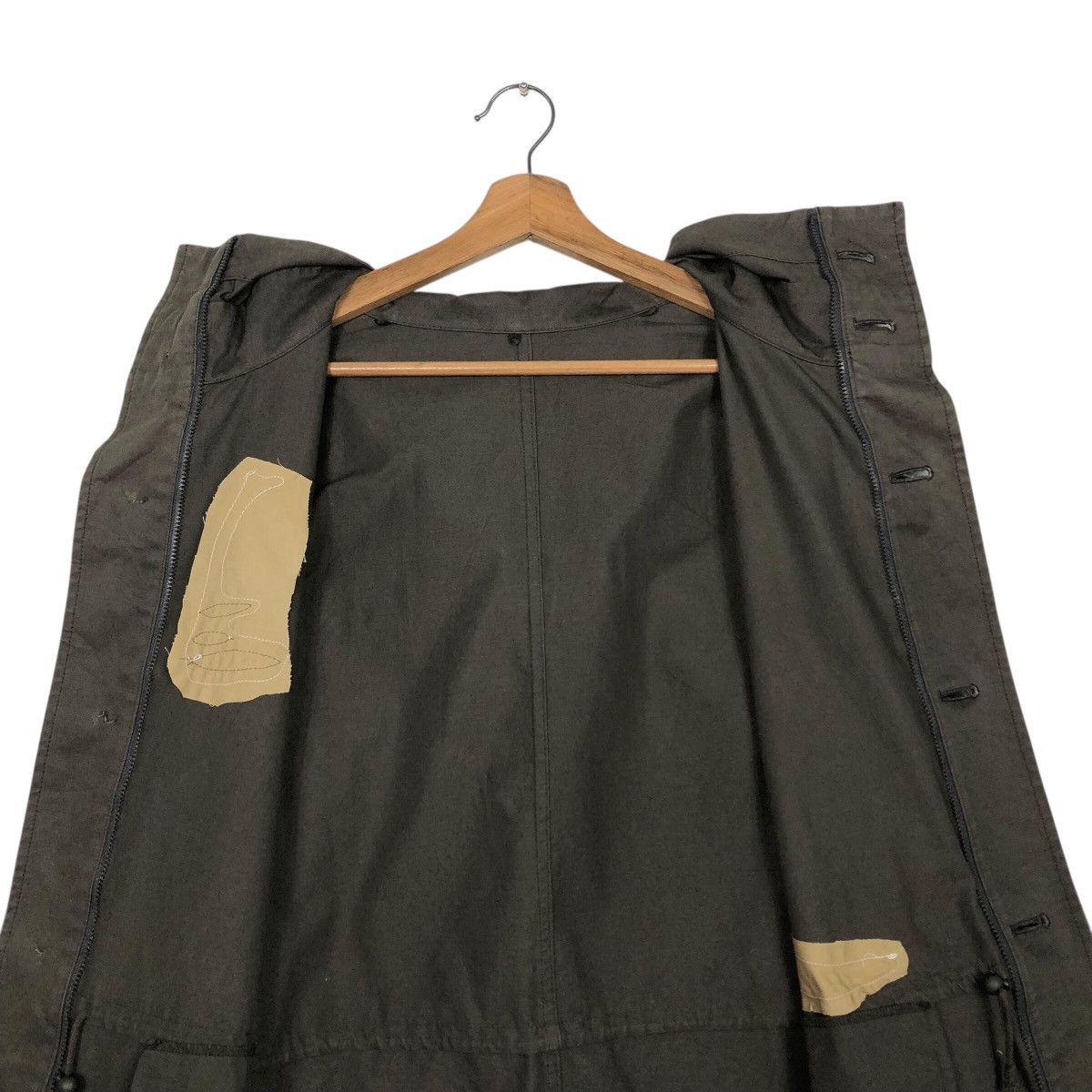 Issey Miyake 📌Vintage Parka Jacket Patch Work Design Plantation Japan Size US M / EU 48-50 / 2 - 16 Thumbnail