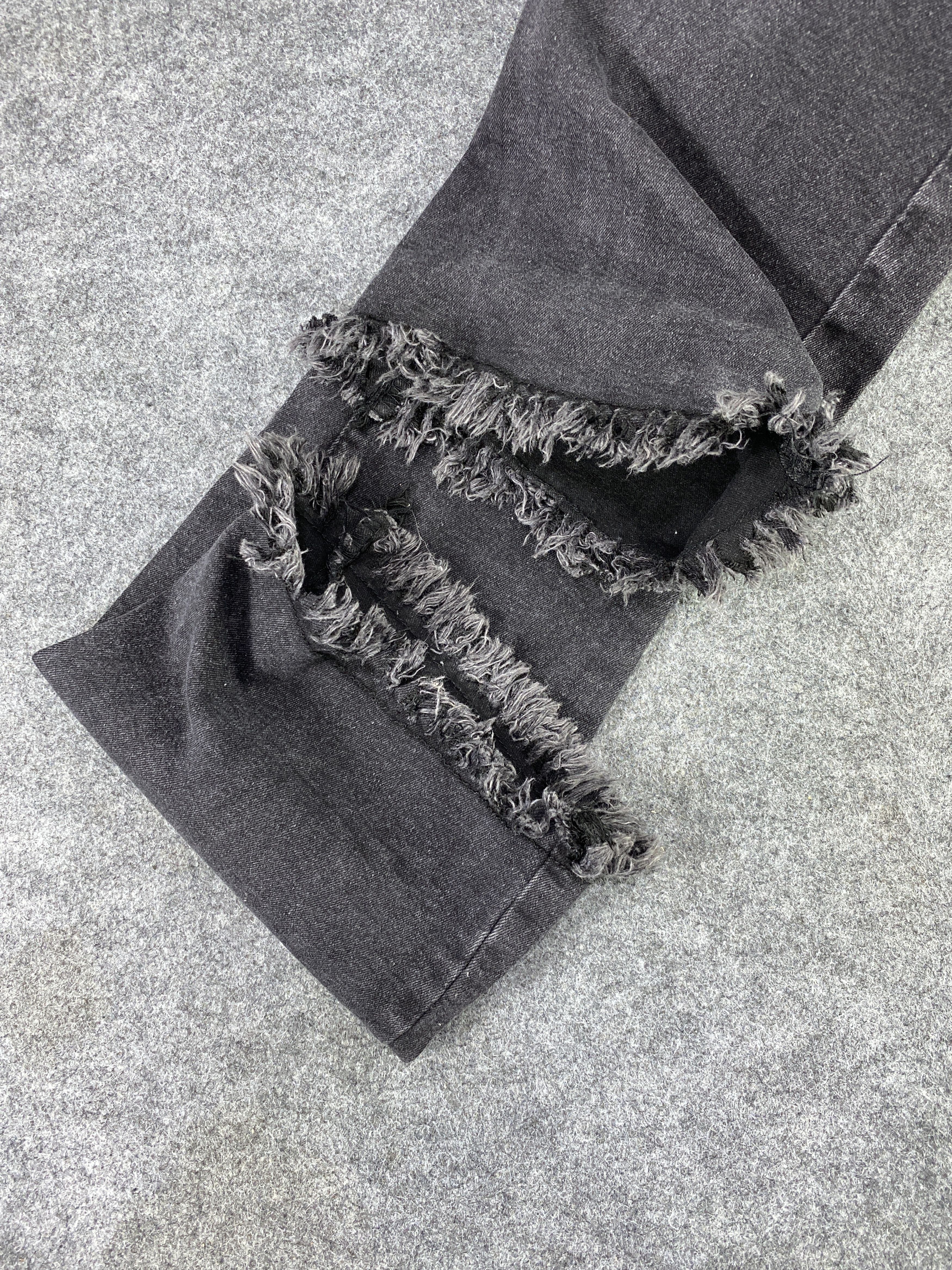 Japanese Brand Japanese Brand Smile Orchid Black Flare Jeans - J1063 Size 25" / US 0 / IT 36 - 10 Thumbnail