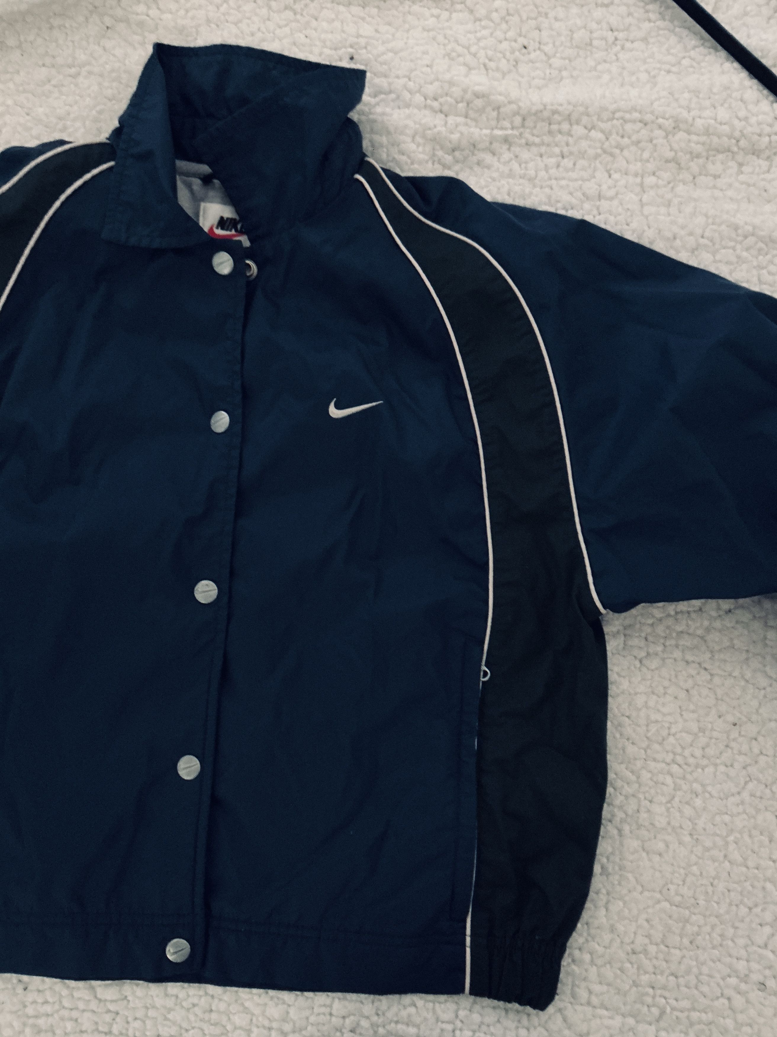 Nike Nike Vintage Thailand Windbreaker -S–Snap Buttons, 90s Style Size S / US 4 / IT 40 - 17 Thumbnail