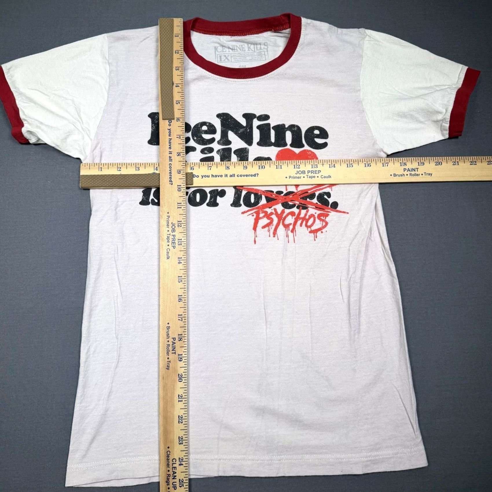 Vintage Ice Nine Kills Shirt Small For Psychos Heavy Metal Horror Band Ringer Men’s Size US S / EU 44-46 / 1 - 3 Thumbnail