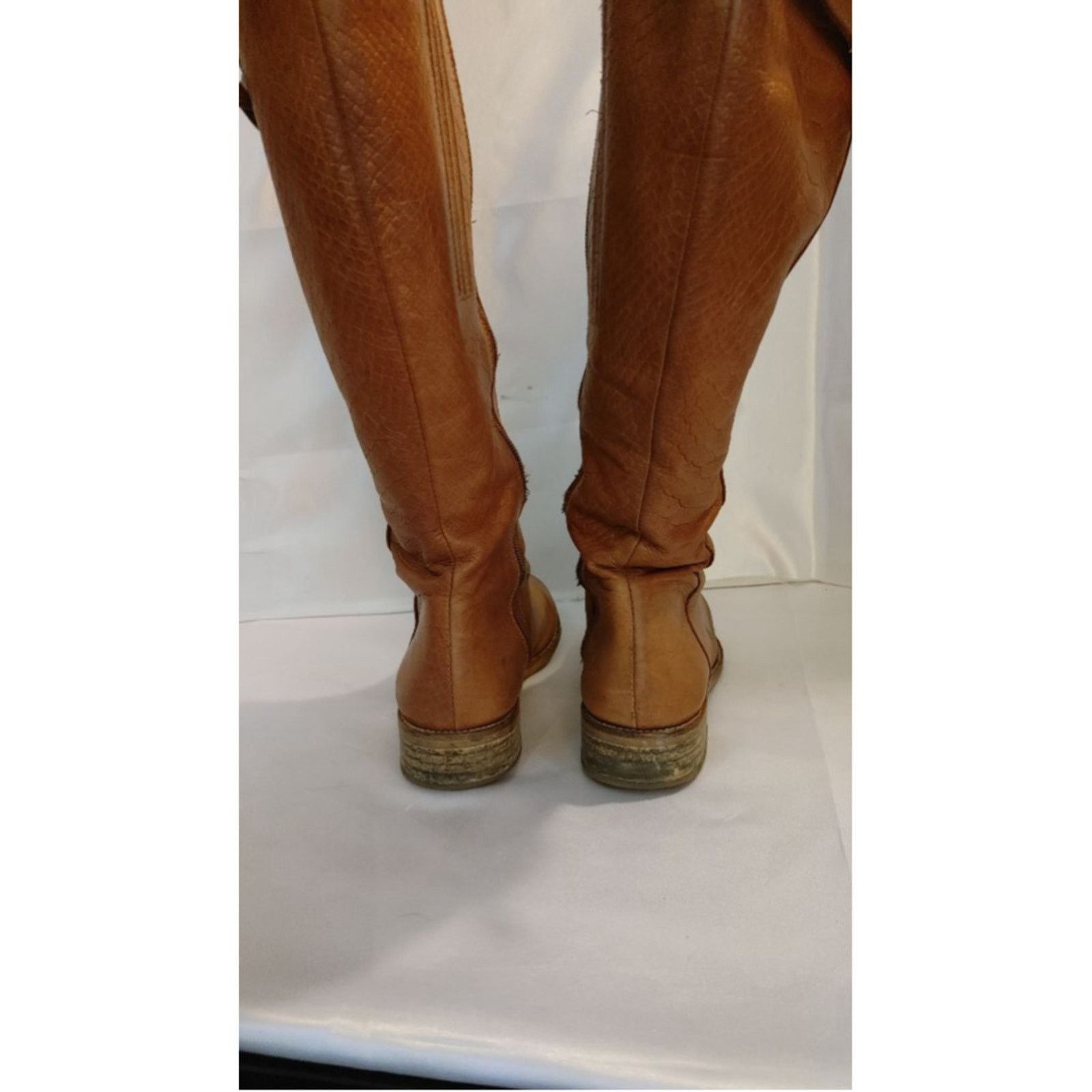 Doublewood DuoBoots Haltham Leather Boots Adjustable Calf Strap Size 39 Size US 8.5 / IT 38.5 - 7 Thumbnail