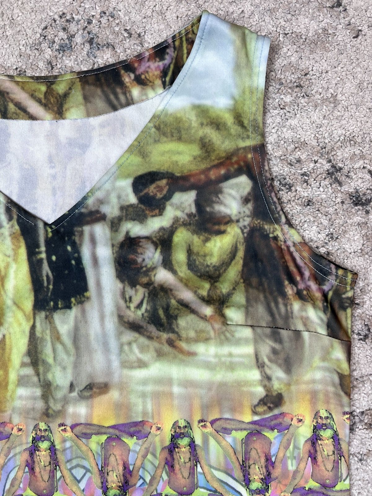 Vintage LSD TANK TOP - LOT № 756 Size M / US 6-8 / IT 42-44 - 5 Thumbnail