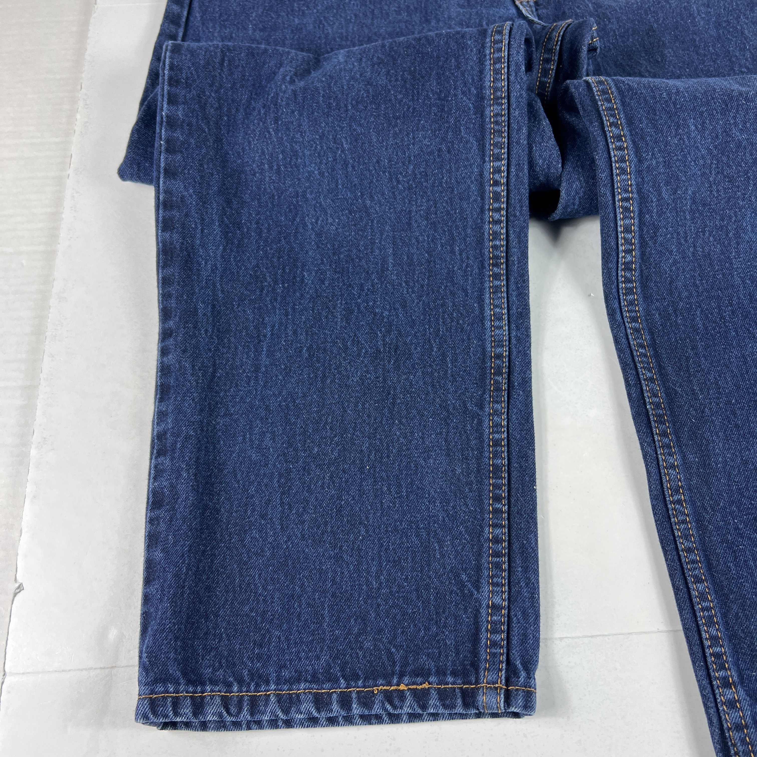 Levi's Levi's Jeans 550 Relaxed Fit Dark Blue Cotton Denim Size US 36 / EU 52 - 6 Thumbnail