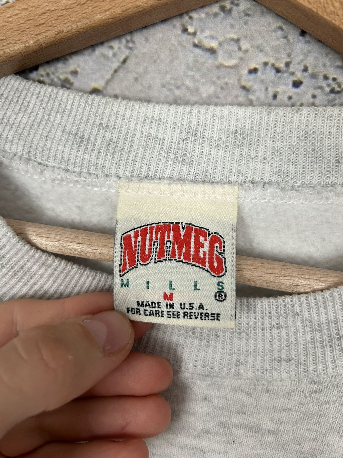 Vintage Vintage Bayern Munchen Nutmeg USA Soccer Crewneck Rare Size US M / EU 48-50 / 2 - 5 Thumbnail
