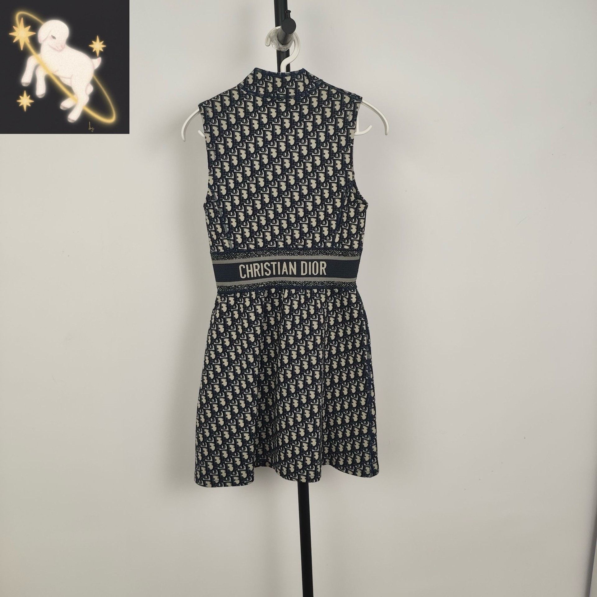 Dior Dior Blue Dress 34 Women Size XS / US 0-2 / IT 36-38 - 1 Thumbnail