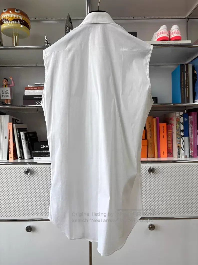 Dior Dior Size 38 Sleeveless shirt with white and black letter p Size US XXS / EU 40 - 3 Thumbnail