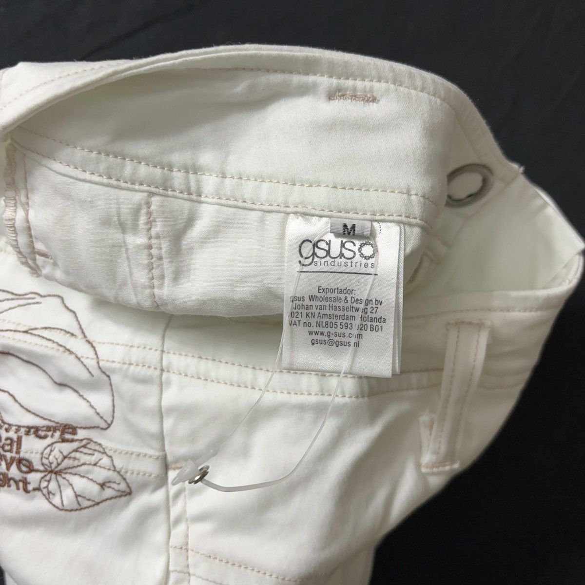 GSUS Sindustries × Vintage GSUS SINDUSTRIES Y2K MINI SKIRT 2000s Size 29" - 11 Thumbnail