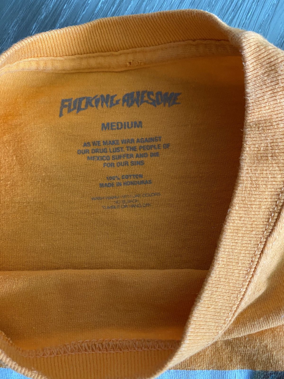 Fucking Awesome Fucking Awesome Car Burn Photo Tee Size US M / EU 48-50 / 2 - 3 Thumbnail