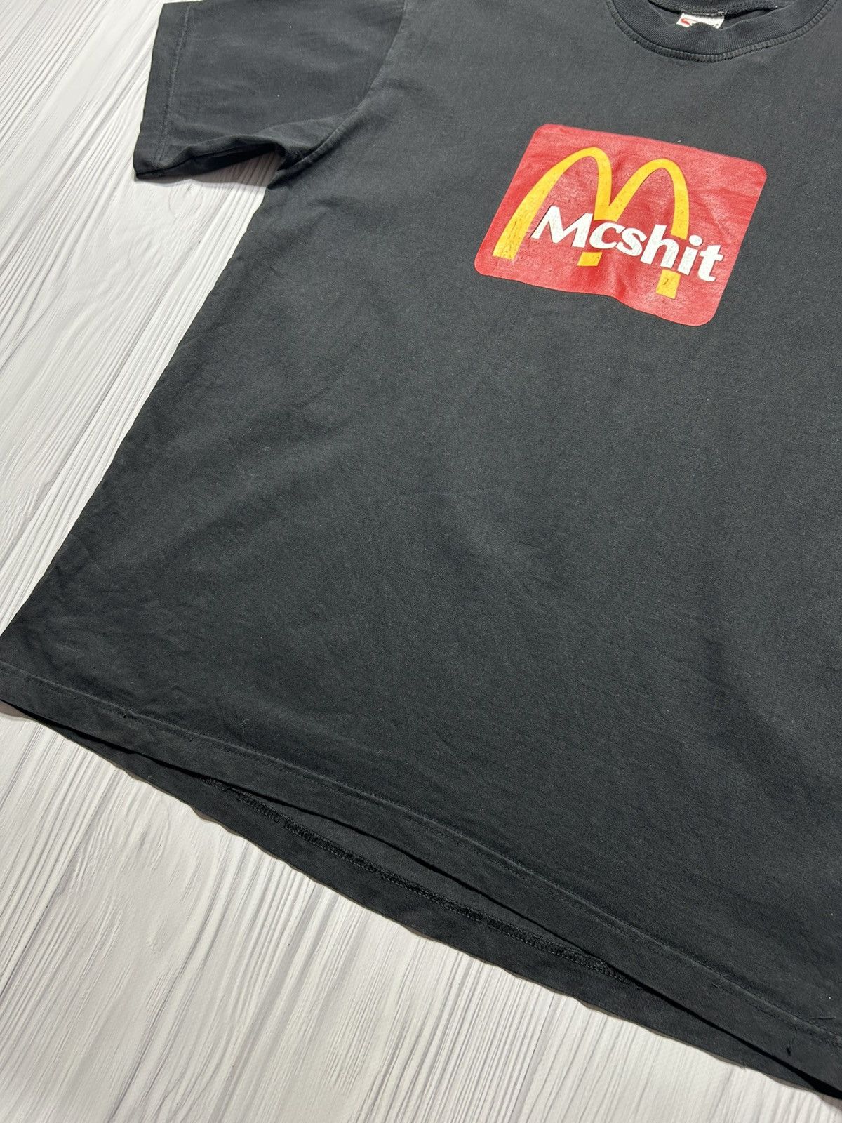 Vintage Vintage Mcshit Humor Parody T-Shirt Size XL Size US XL / EU 56 / 4 - 10 Thumbnail