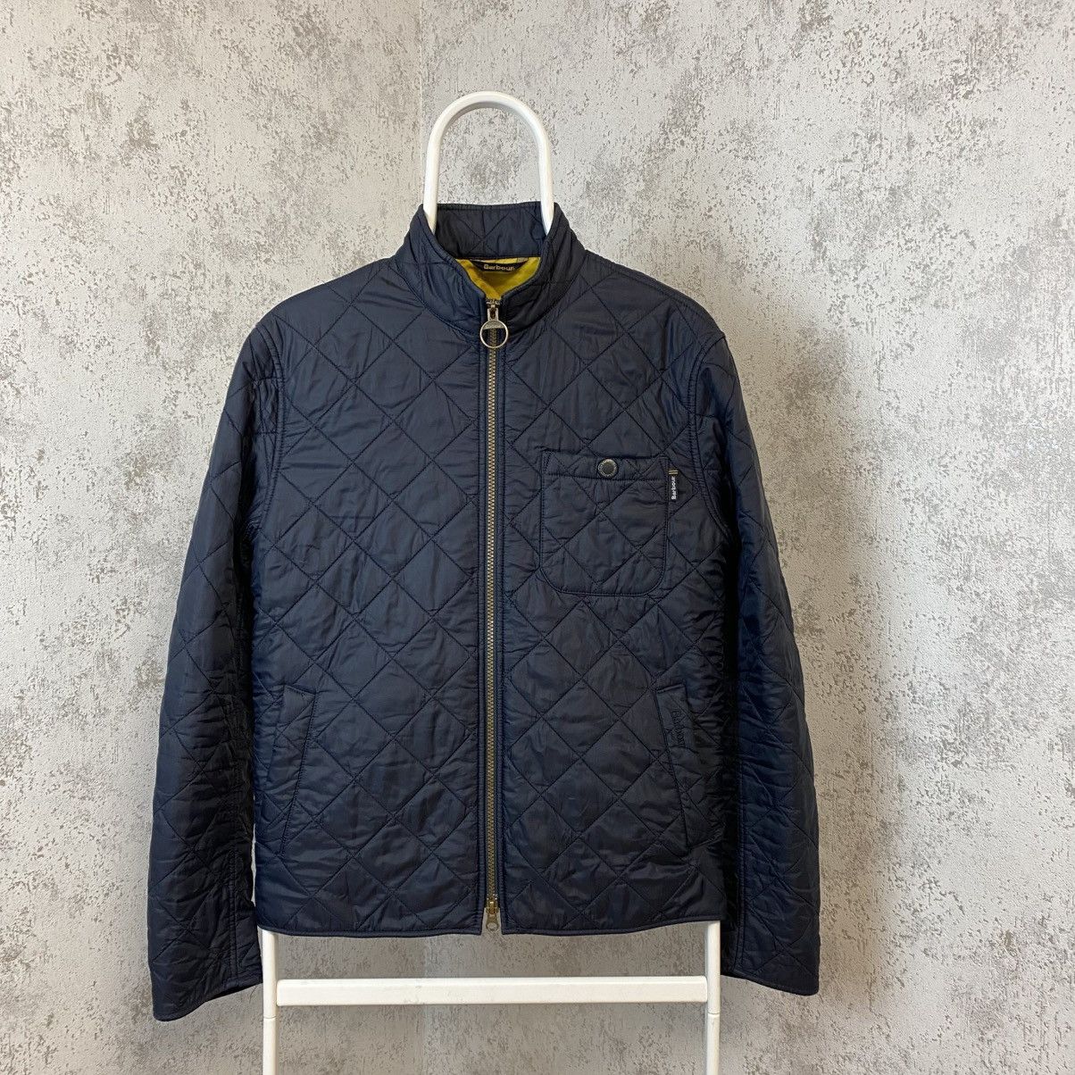 Barbour Quilted Barbour Jacket Bomber Mens S/M Size US S / EU 44-46 / 1 - 1 Thumbnail