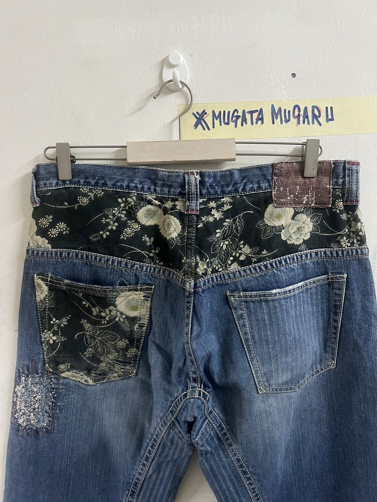 Japanese Brand JAPAN BRAND MIRZA DISTRESSED DENIM PANT Size US 32 / EU 48 - 14 Thumbnail