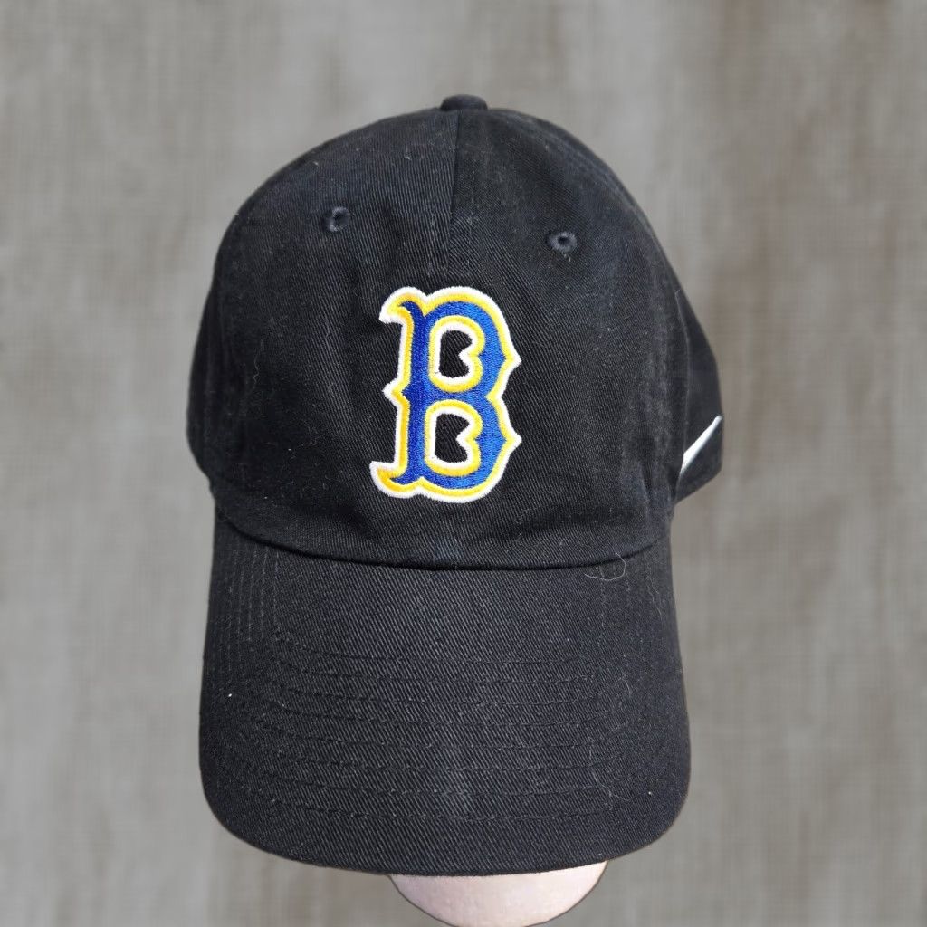 Vintage Nike Hat Unisex Adult Adjustable Black Virginia Blk Virginia Bruin 90s? 0 Size ONE SIZE - 1 Thumbnail