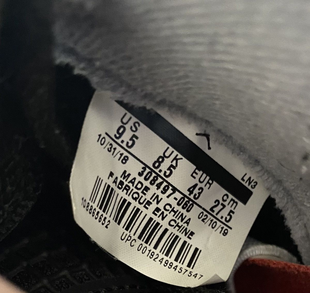 Jordan Brand × Nike Air Jordan 4 retro bred 2019 Size US 9.5 / EU 42-43 - 7 Thumbnail