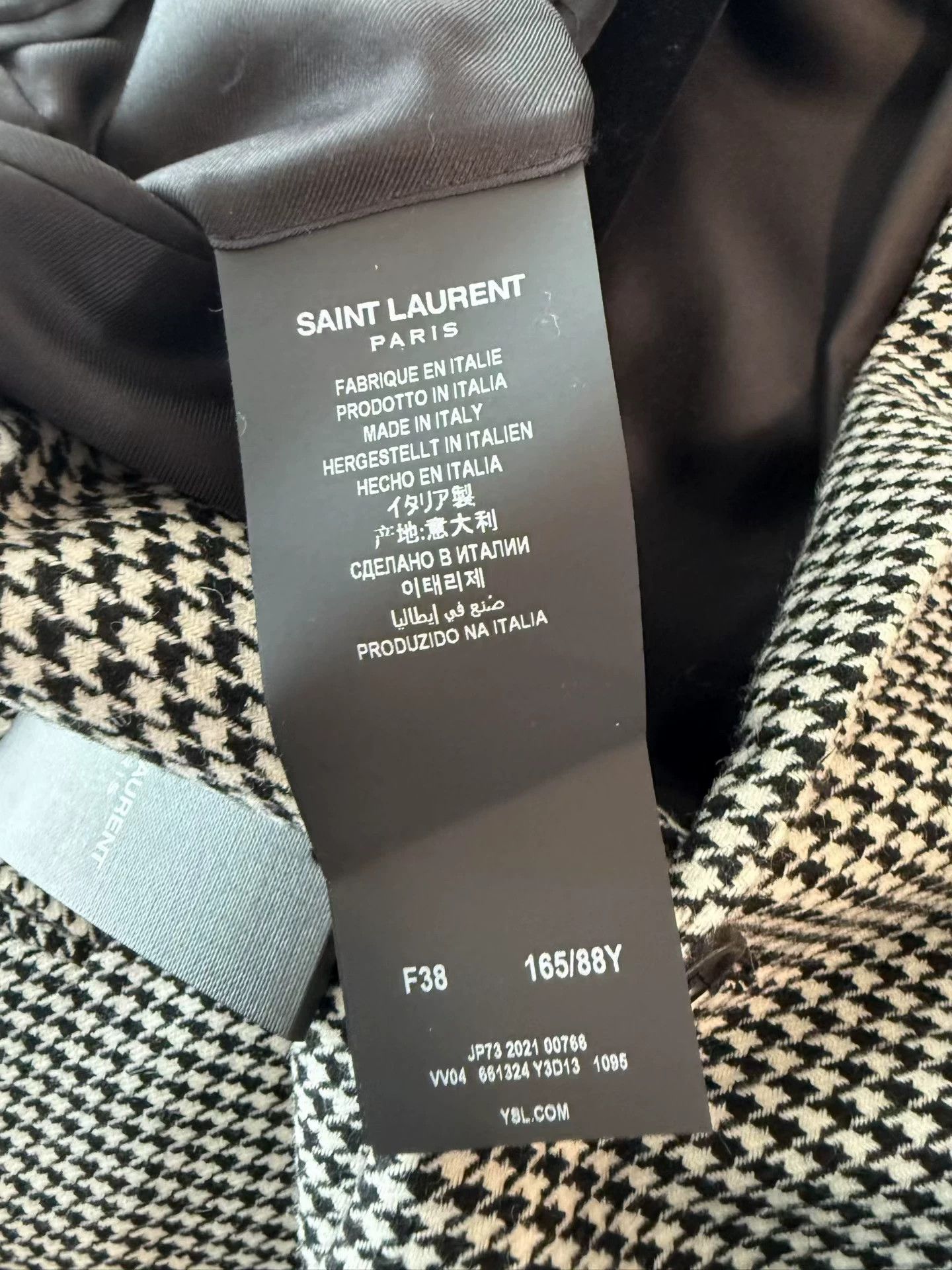Yves Saint Laurent YSL Rose blazer 38 NWT Size XS / US 0-2 / IT 36-38 - 6 Thumbnail
