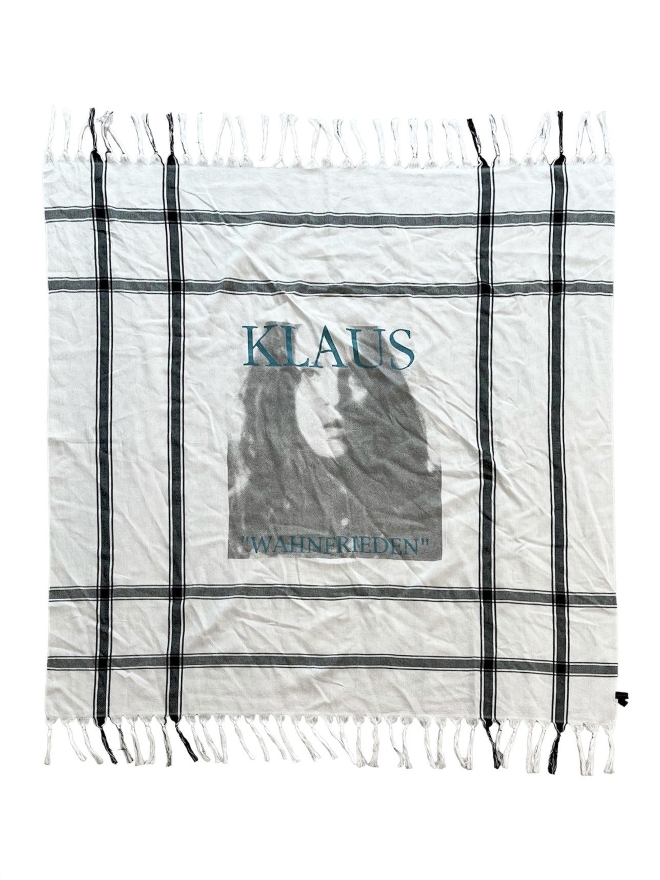 Undercover SS06 “T” Klaus Afghan Stole Size ONE SIZE - 1 Thumbnail