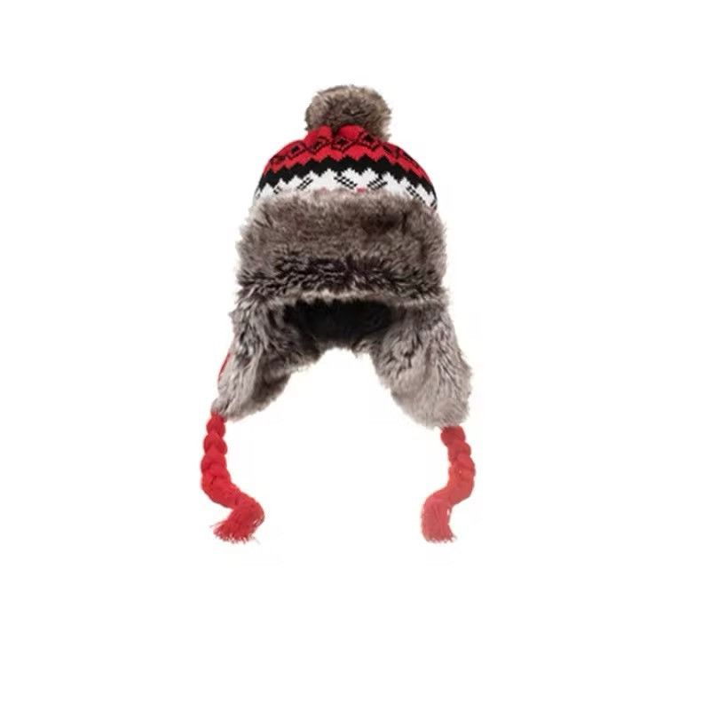 Other Winter Cap Hat Bomber Outdoor Snow Fur Size ONE SIZE - 2 Thumbnail