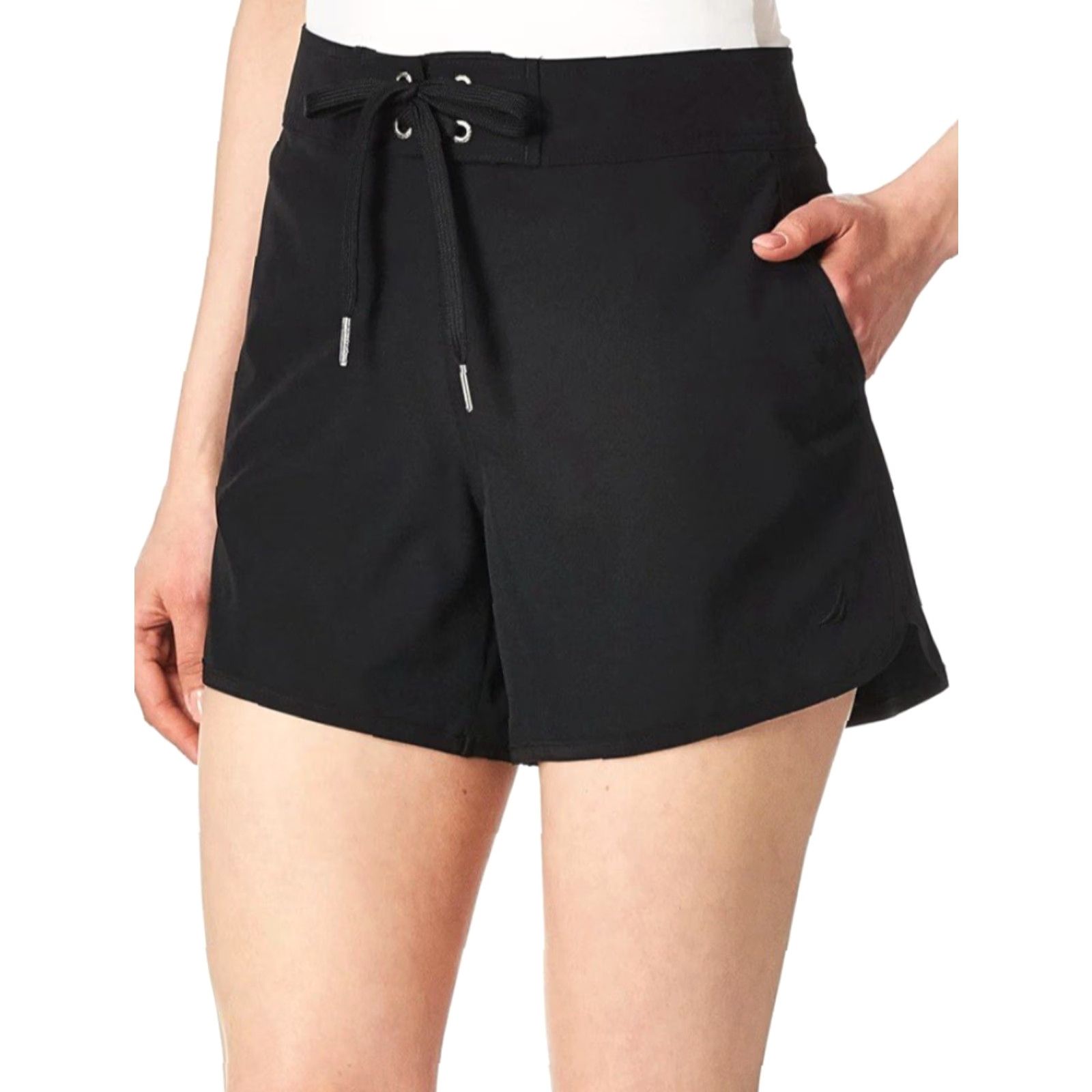 Nautica NWT Nautica Women's Solid 4.5" Core Stretch Quick Dry Board Short Sz S Size 28" / US 6 / IT 42 - 4 Thumbnail