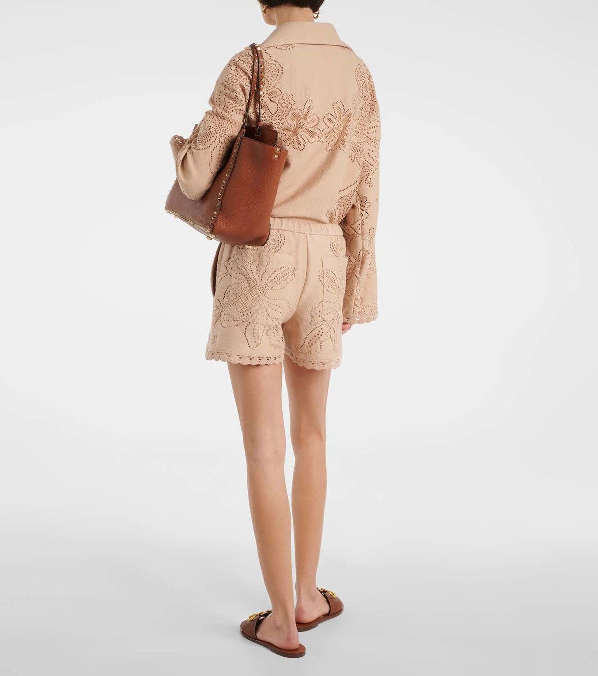 Valentino o1y0326 Short in Sand Size 28" / US 6 / IT 42 - 5 Thumbnail