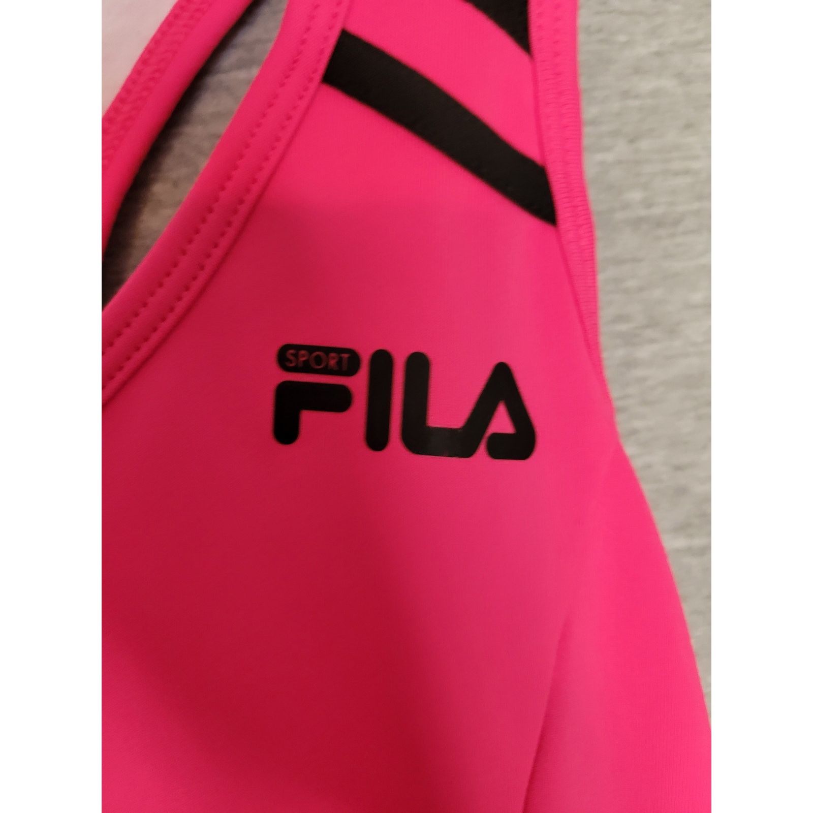 Fila Women's Fila Sport Pink Built In Bra Athletic Tank Top Small Size S / US 4 / IT 40 - 5 Thumbnail