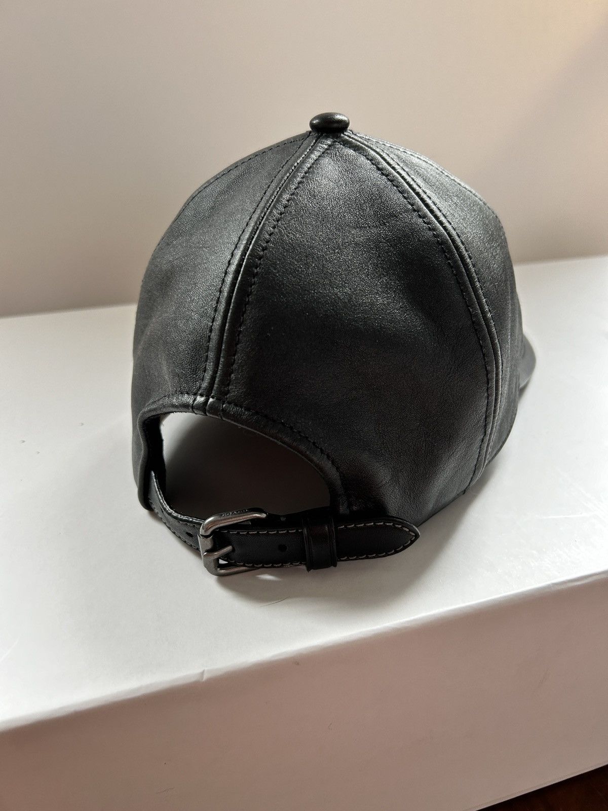 Coach Coach Leather Baseball Cap Size ONE SIZE - 3 Thumbnail