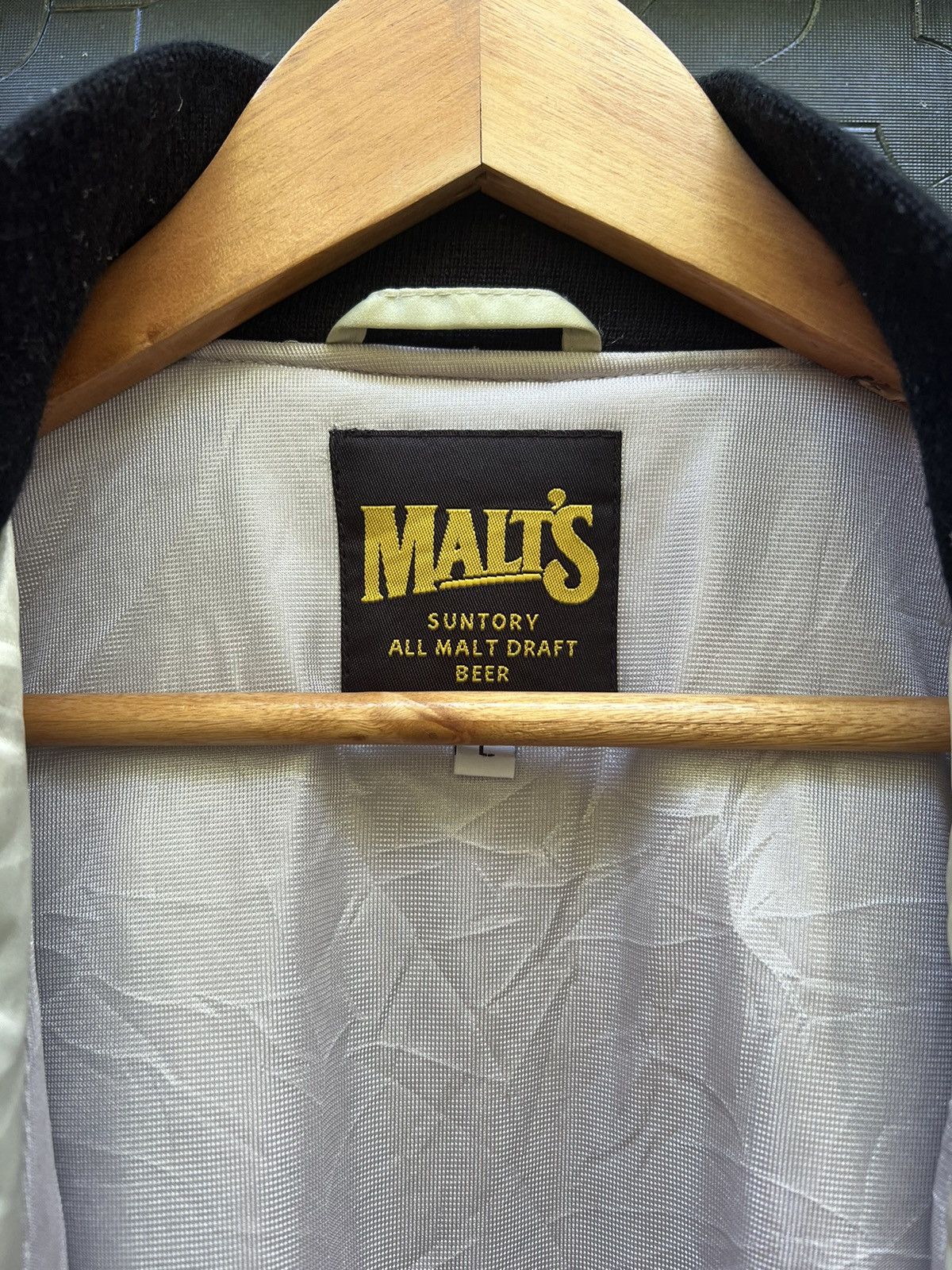 MLB Vintage 90s Malts Baseball Team Bombers Jacket Size US L / EU 52-54 / 3 - 5 Thumbnail